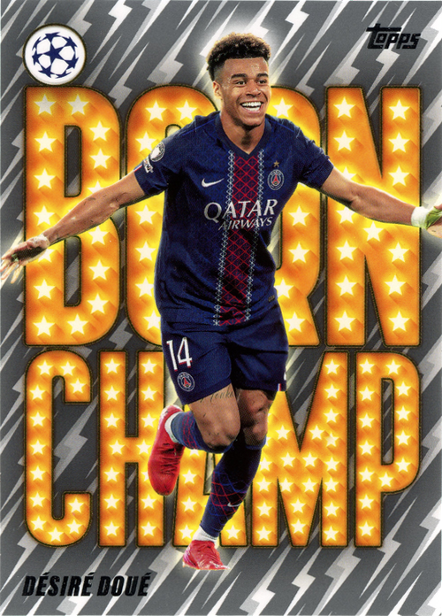 Désiré Doué trading card