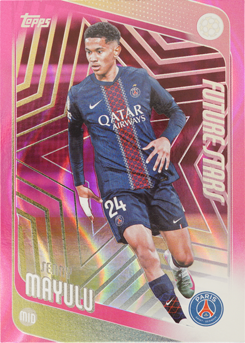 Senny Mayulu trading card
