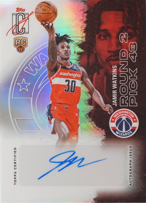 Jamir Watkins trading card