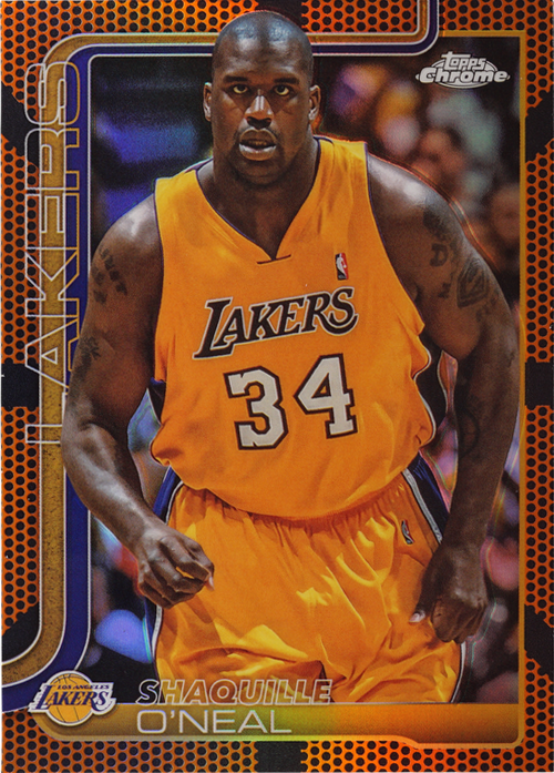 Shaquille O’Neal trading card