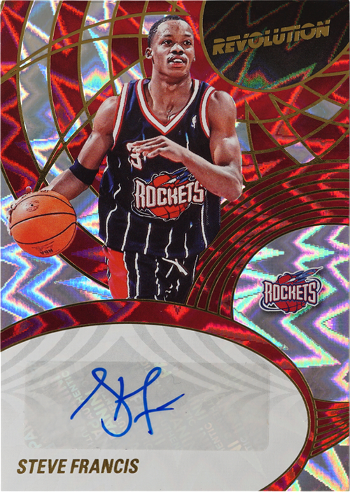 Steve Francis trading card