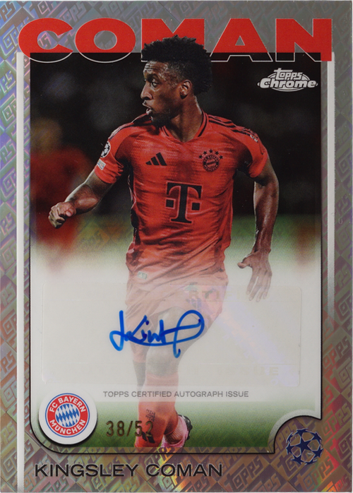 Kingsley Coman trading card
