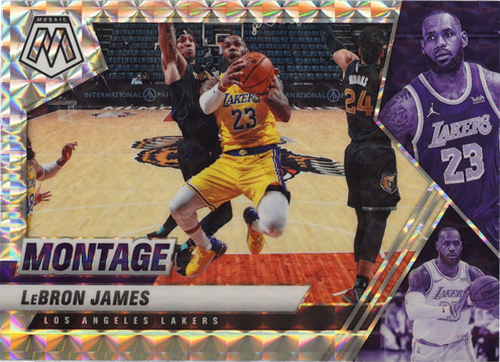 LeBron James trading card