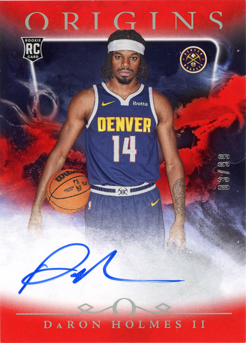 DaRon Holmes II trading card