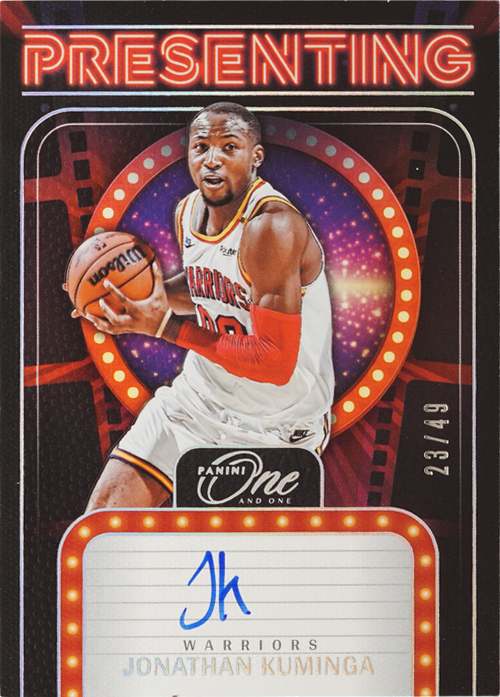 Jonathan Kuminga trading card