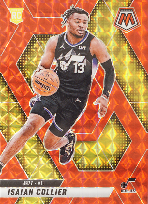 Isaiah Collier trading card