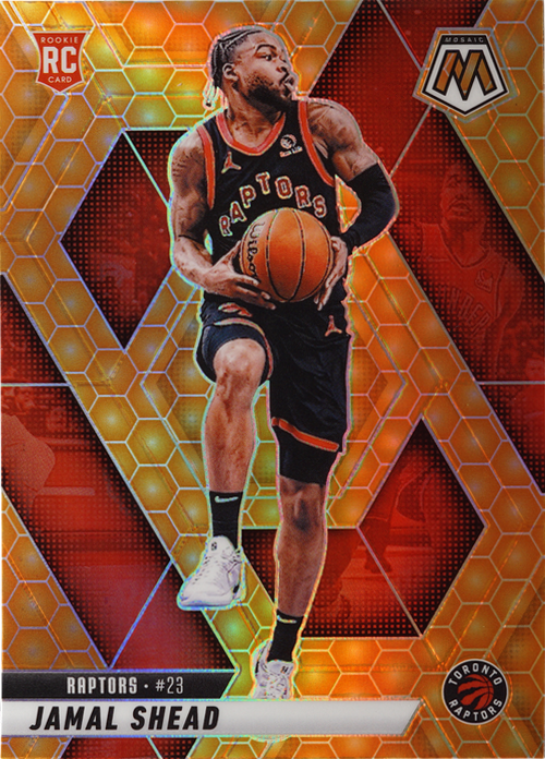 Jamal Shead trading card