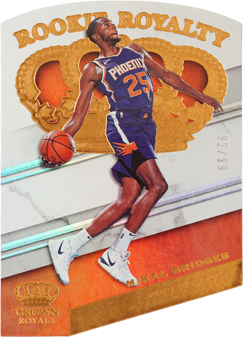 Mikal Bridges trading card