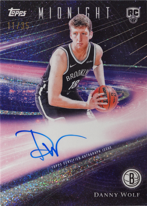 Danny Wolf trading card