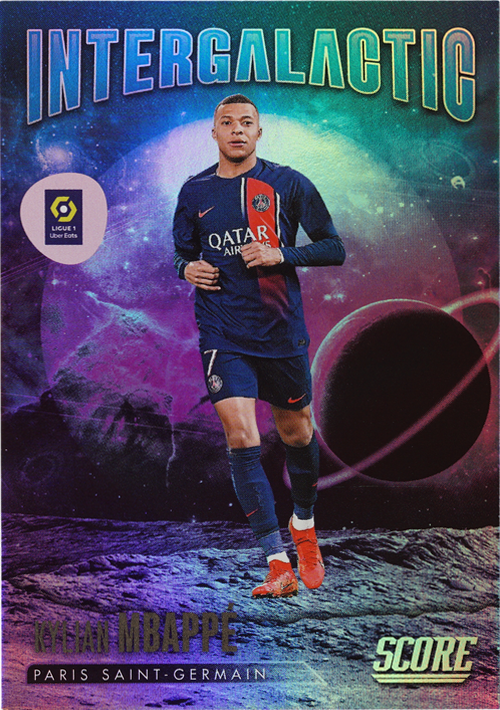 Kylian Mbappe trading card
