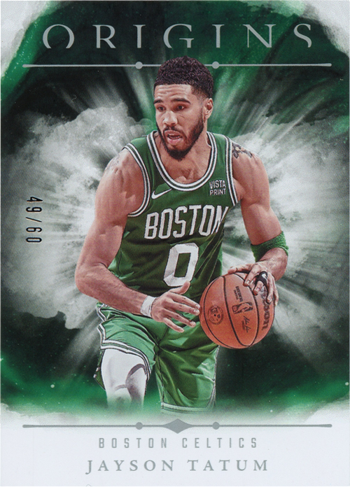 Jayson Tatum trading card