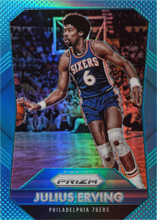 Julius Erving trading card