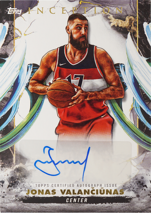 Jonas Valančiūnas trading card