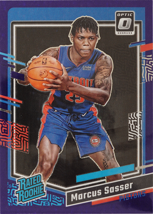 Marcus Sasser trading card