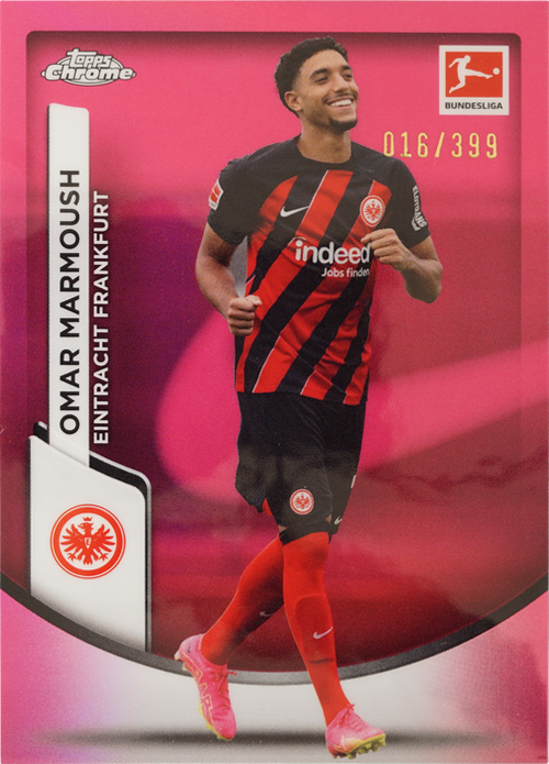 Omar Marmoush trading card