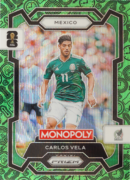 Carlos Vela trading card