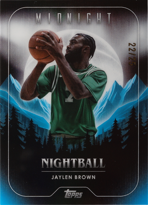 Jaylen Brown trading card