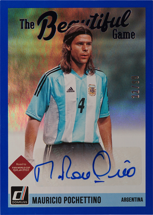 Mauricio Pochettino trading card