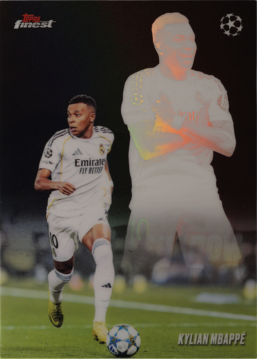 Kylian Mbappé trading card