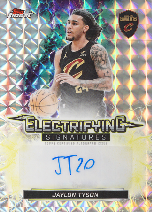 Jaylon Tyson trading card
