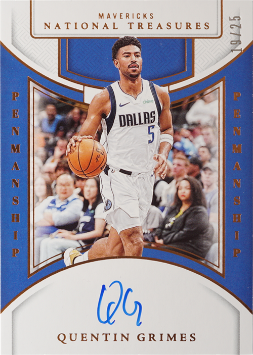 Quentin Grimes trading card