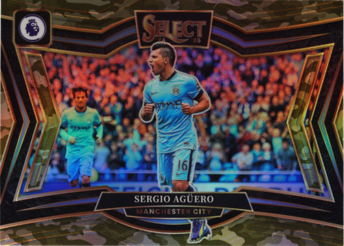 Sergio Aguero trading card