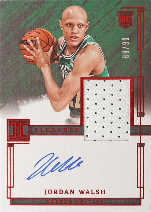 Jordan Walsh trading card