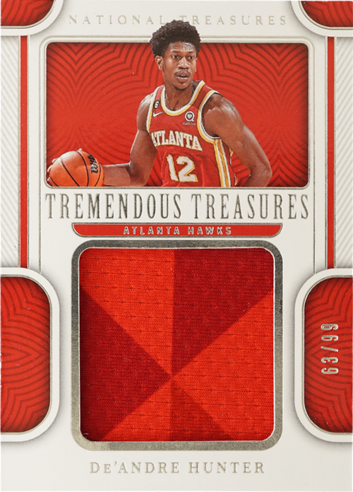 De'Andre Hunter trading card