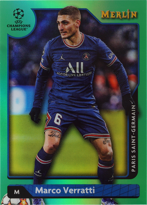 Marco Verratti trading card