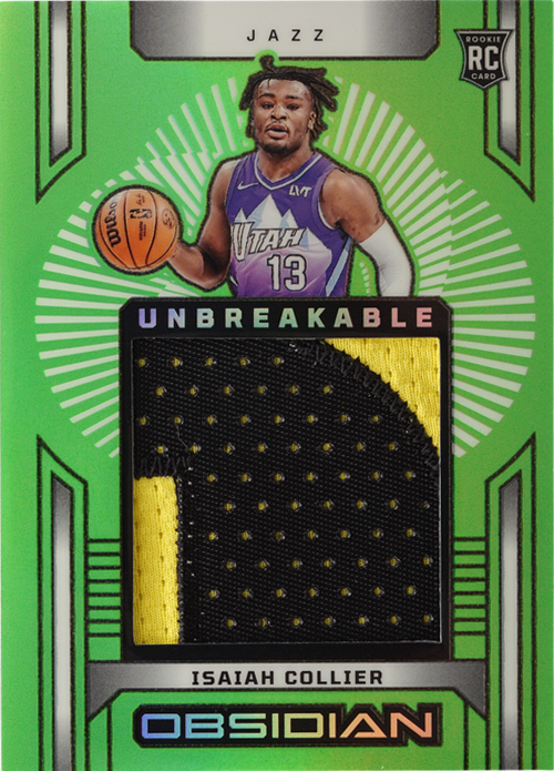 Isaiah Collier trading card