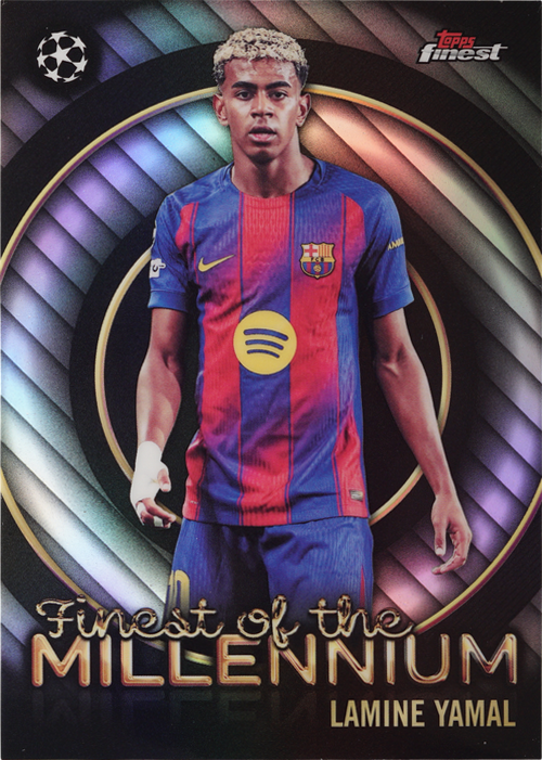 Lamine Yamal trading card