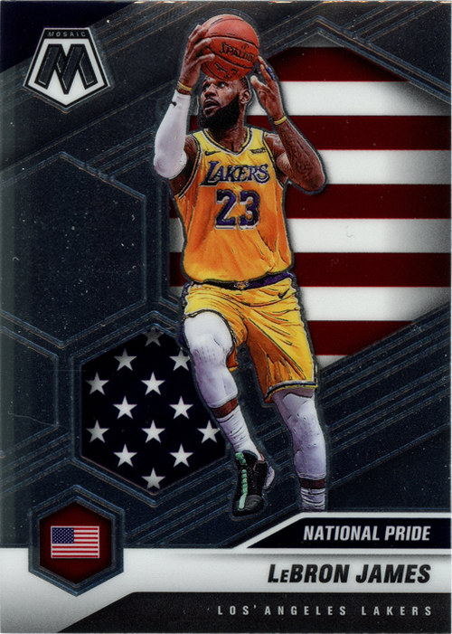 LeBron James trading card