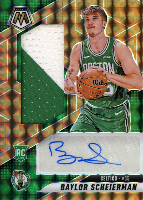 Baylor Scheierman trading card