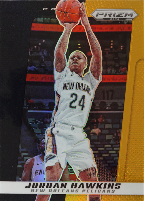 Jordan Hawkins trading card
