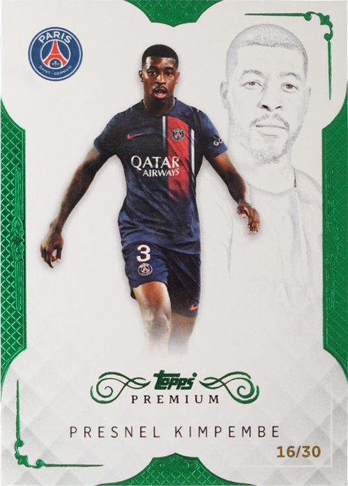Presnel Kimpembe trading card