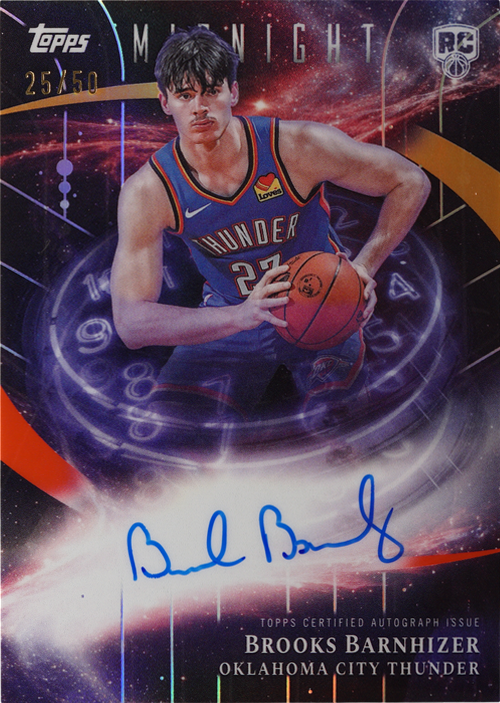 Brooks Barnhizer trading card