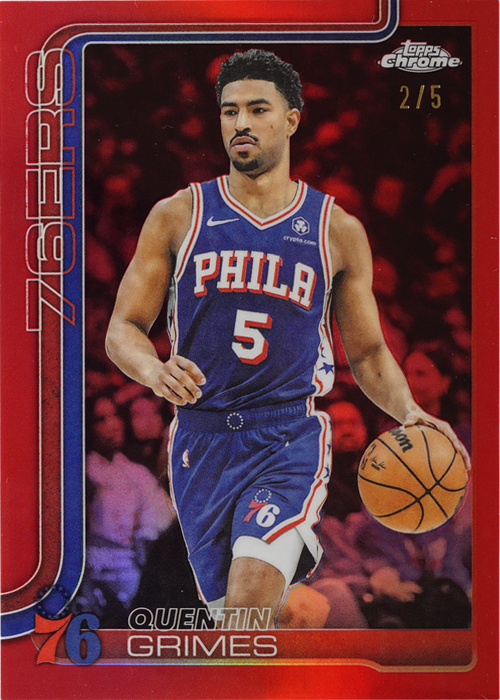 Quentin Grimes trading card