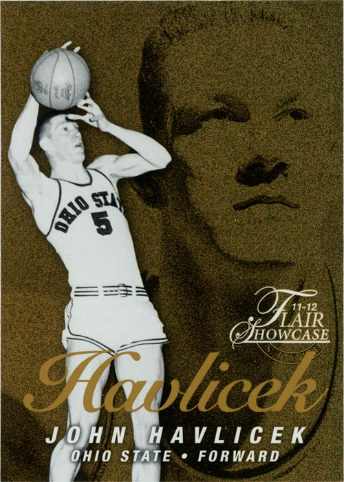 John Havlicek trading card