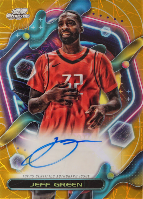 Jeff Green trading card