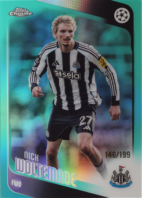 Nick Woltemade trading card