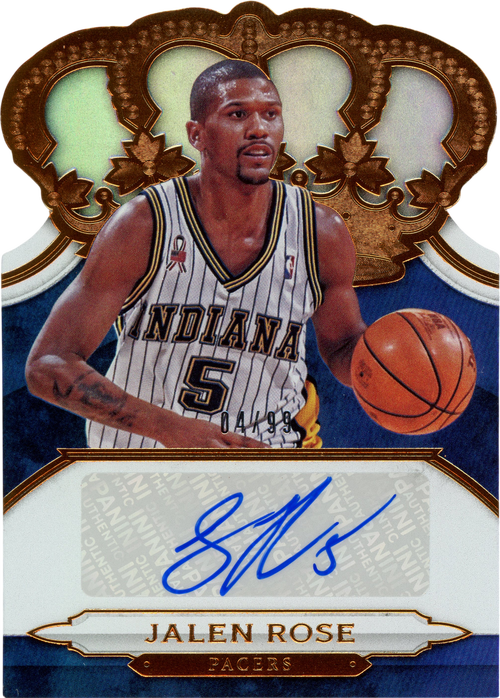 Jalen Rose trading card