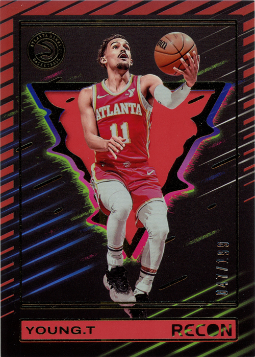 Trae Young trading card