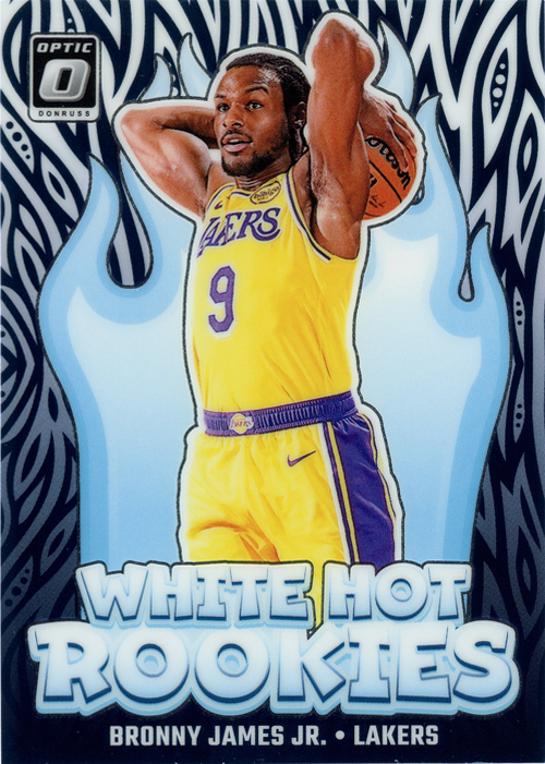 Bronny James Jr. trading card