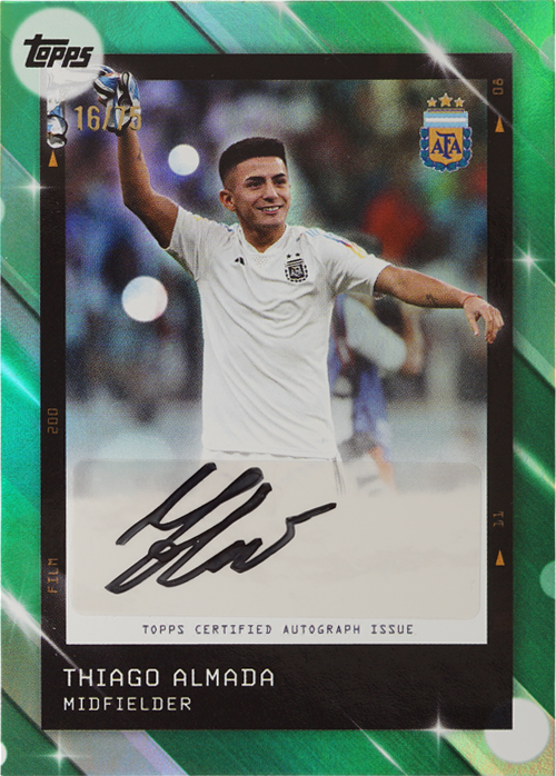 Thiago Almada trading card