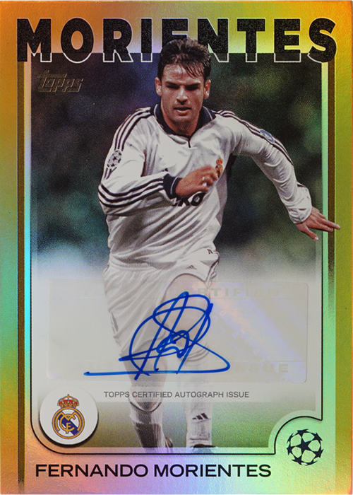 Fernando Morientes trading card