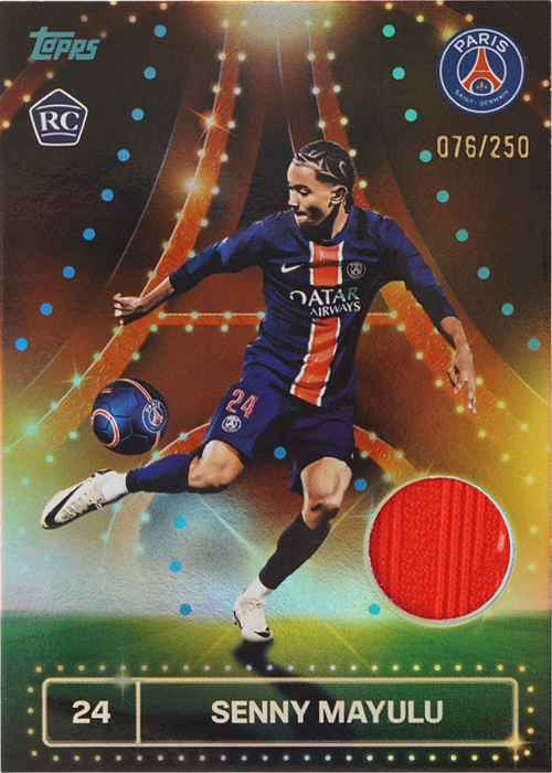 Senny Mayulu trading card