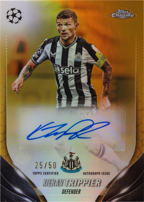 Kieran Trippier trading card