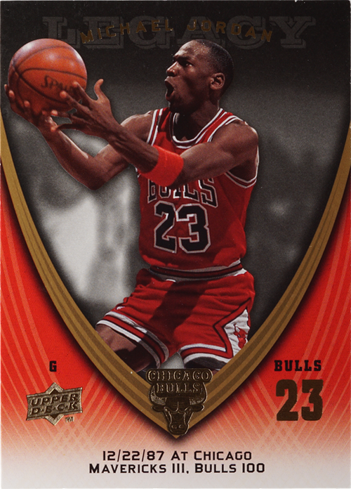 Michael Jordan trading card