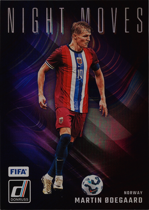 Martin Odegaard trading card