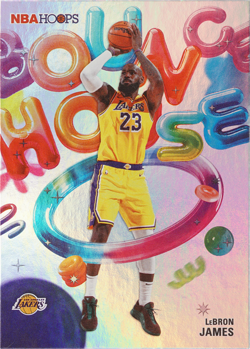 LeBron James trading card